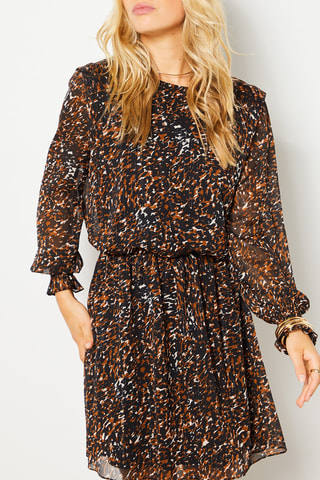 Robe courte - Marron