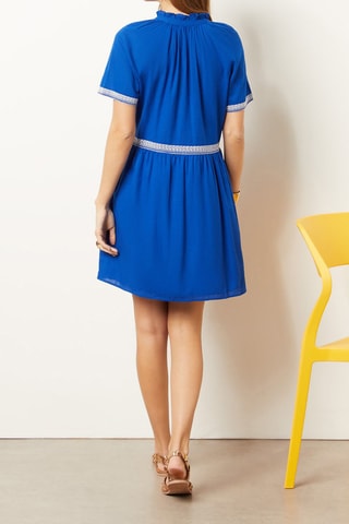 Robe droite Bleu