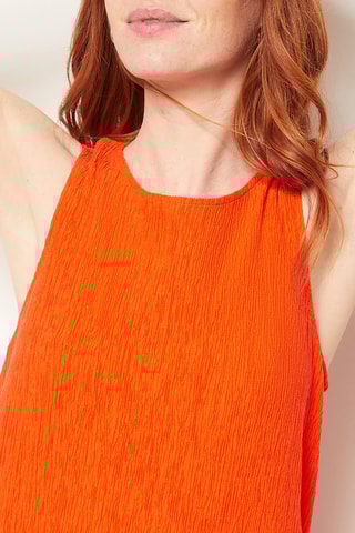 Robe midi Orange