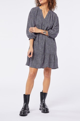 Robe trapèze Bleu