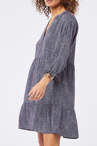 Robe trapèze Bleu