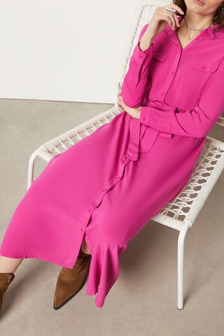Robe chemise Fuchsia