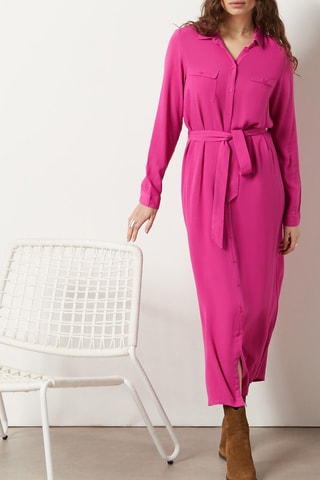 Robe chemise Fuchsia