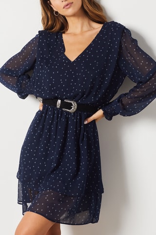 Robe patineuse - Bleu