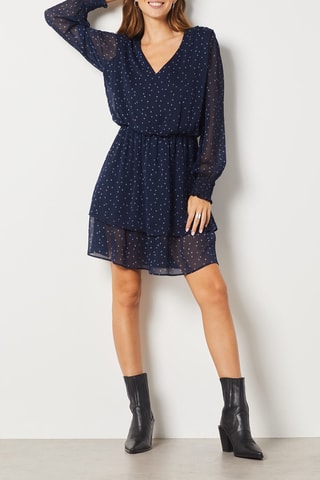 Robe patineuse - Bleu