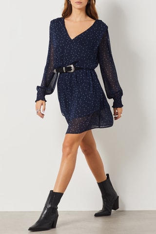 Robe patineuse - Bleu