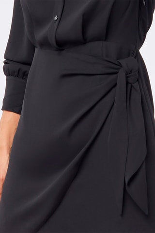 Robe portefeuille Noir