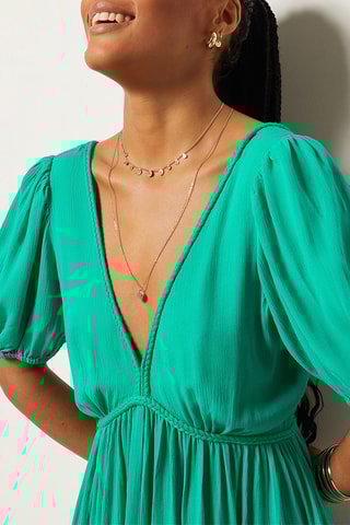 Robe longue - Vert