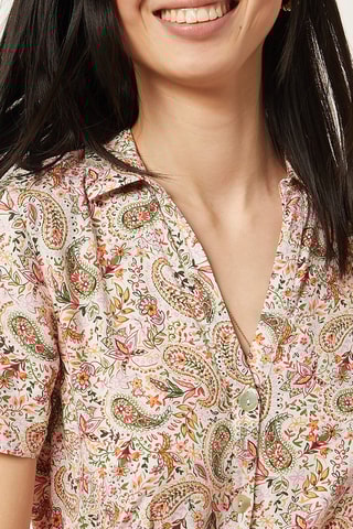 Robe chemise - Beige