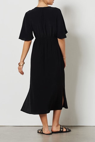Robe midi Noir