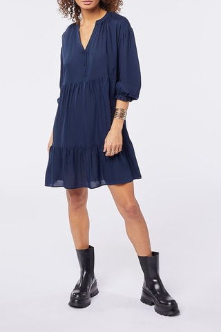Robe trapèze Bleu marine