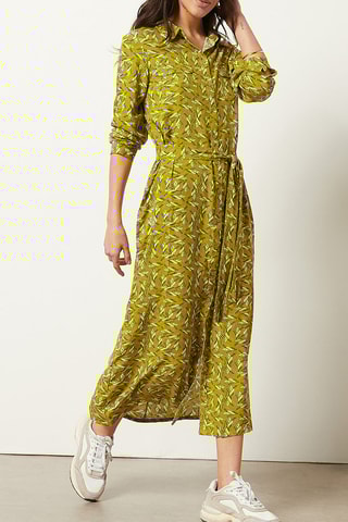 Robe chemise Vert