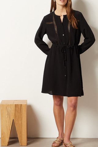 Robe chemise Noir