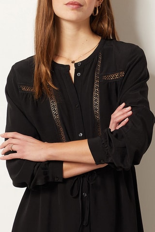 Robe chemise Noir