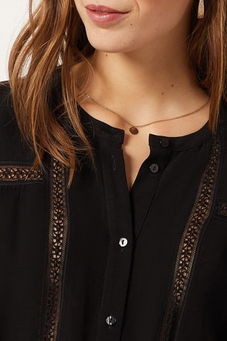 Robe chemise Noir