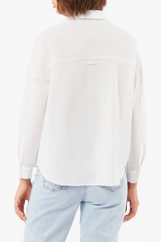 Chemisier Charlie en coton biologique Blanc
