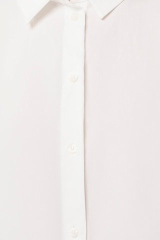 Chemisier Charlie en coton biologique Blanc