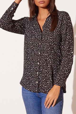 Chemise C Novief Bleur Noir