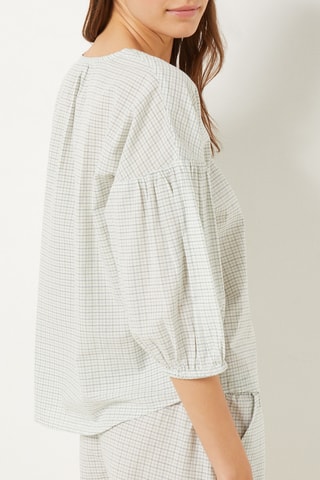 Chemise de pyjama In The Garden Ecru