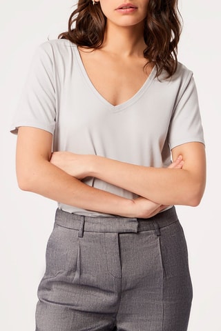 T-shirt Maggie Gris clair