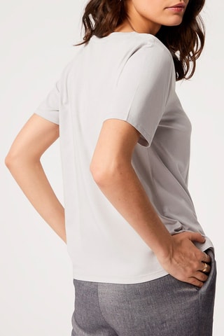 T-shirt Maggie Gris clair