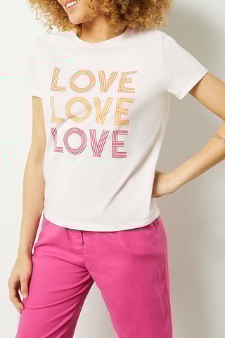 T-shirt Rose