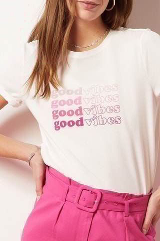 T-shirt Ecru