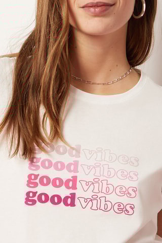 T-shirt Ecru