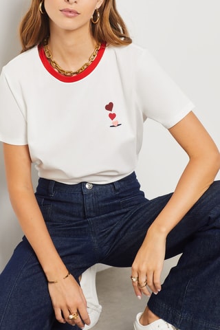 T-shirt - Ecru