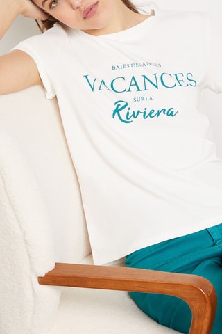 T-shirt - Ecru