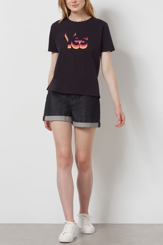 T-shirt en coton biologique - Noir