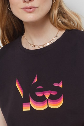 T-shirt en coton biologique - Noir
