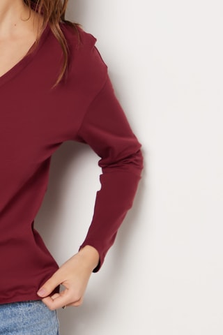 T-shirt - Rouge - Etam