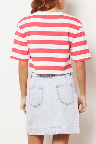 T-shirt oversize - Rouge