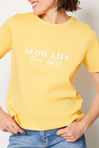 T-shirt - Jaune