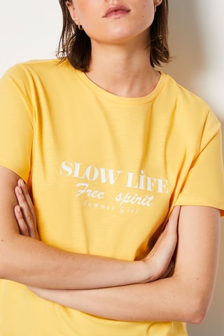 T-shirt - Jaune