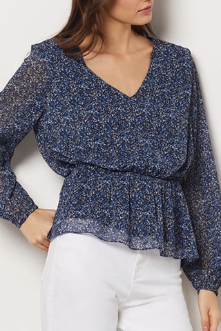 Blouse - Bleu