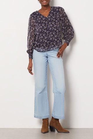 Blouse - Bleu