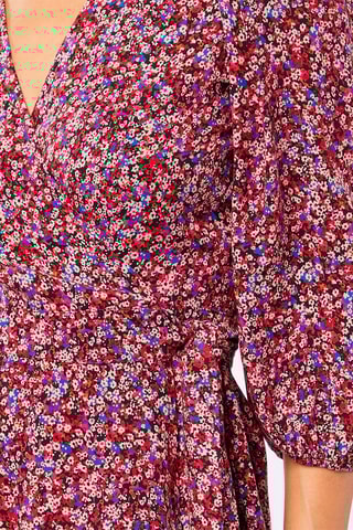 Blouse portefeuille Multicolore