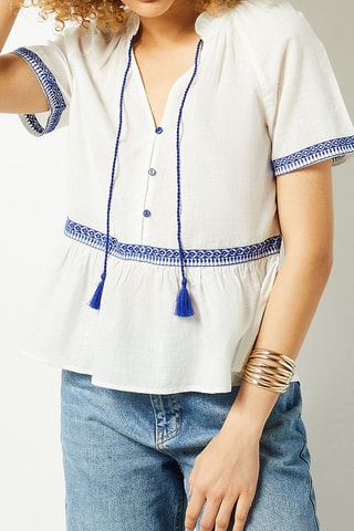 Blouse Blanc