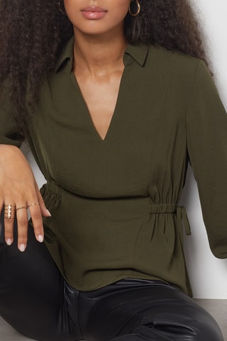 Blouse - Kaki