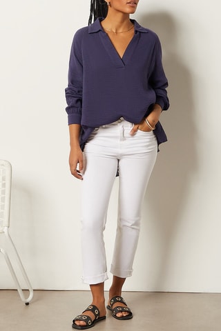 Blouse Bleu marine