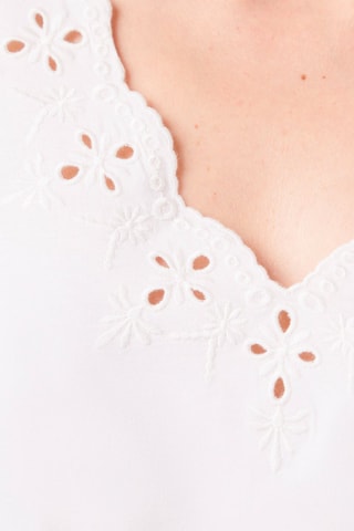 Blouse Adella Blanc beige