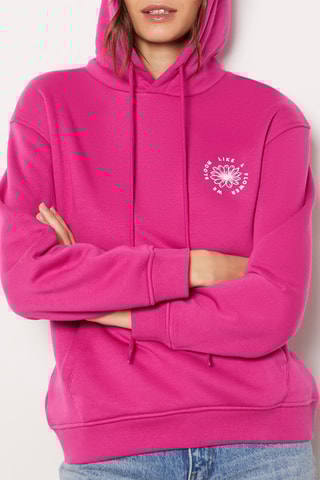 Sweat à capuche - Rose