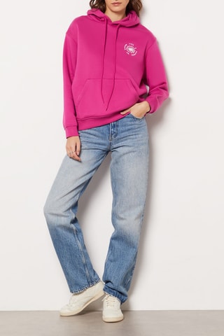 Sweat à capuche - Rose