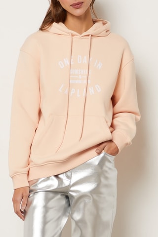 Sweat à capuche - Saumon