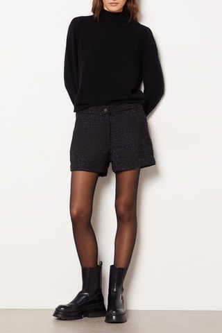 Short droit - Noir