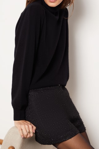 Short droit - Noir