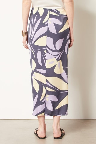 Jupe midi Mauve