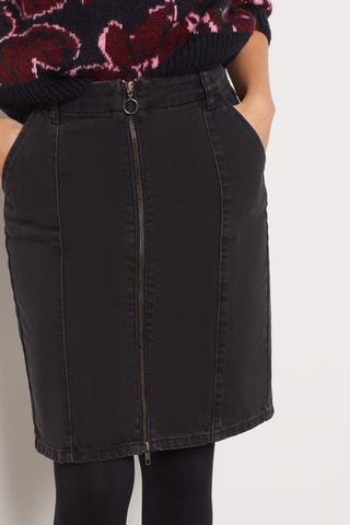 Jupe en jean - Noir